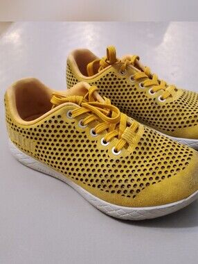 Nobull Women's Yellow Outwork Leather Shoes Women's 7.5